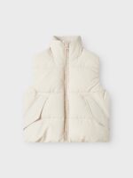 Name it Παιδικό Γιλέκο για Κορίτσι Μπεζ 13241674-Moonbeam