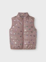 Name it Παιδικό Γιλέκο για Κορίτσι Μωβ 13243653-Woodrose