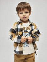 Name it Παιδικό Πουκάμισο Μακρυμάνικο για Αγόρι Μπλε 13244617-Navy-Blazer - Image 4