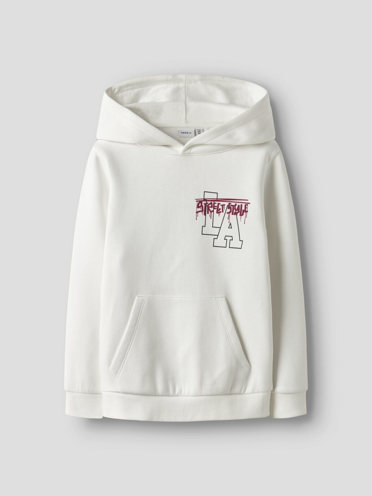 NAME-IT_Autumnwinter_4797436_13245133_4 Name it Παιδικό Φούτερ για Αγόρι Μπεζ 13245133-Cloud-Dancer - Image 1