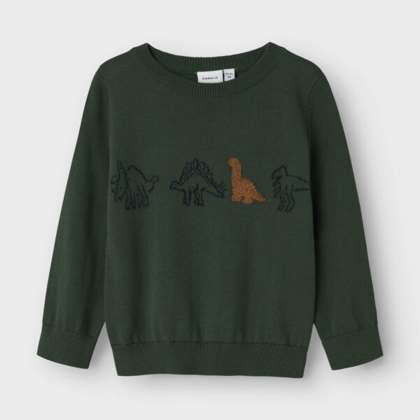 Name it Παιδικό Πουλόβερ για Αγόρι Πράσινο 13246454-Garden-Topiary