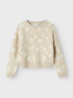 Name it Παιδικό Πουλόβερ για Κορίτσι Μπεζ 13247278-Sandshell