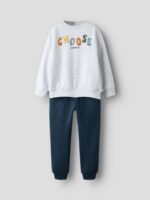 Name it Παιδική Φόρμα για Αγόρι Γκρι 13243523-Light-Grey-Melange