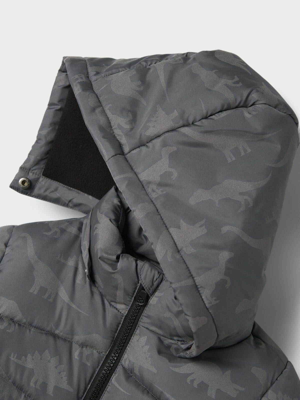 NAME-IT_FallWinter2025_4777410_13243942_2 Name it Παιδικό Μπουφάν για Αγόρι Γκρι 13243942-Poppy-Seed - Image 4