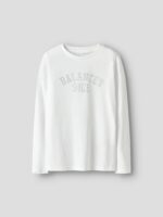 Name it Παιδική Μπλούζα Μακρυμάνικη για Κορίτσι Λευκό 13245420-Bright-White
