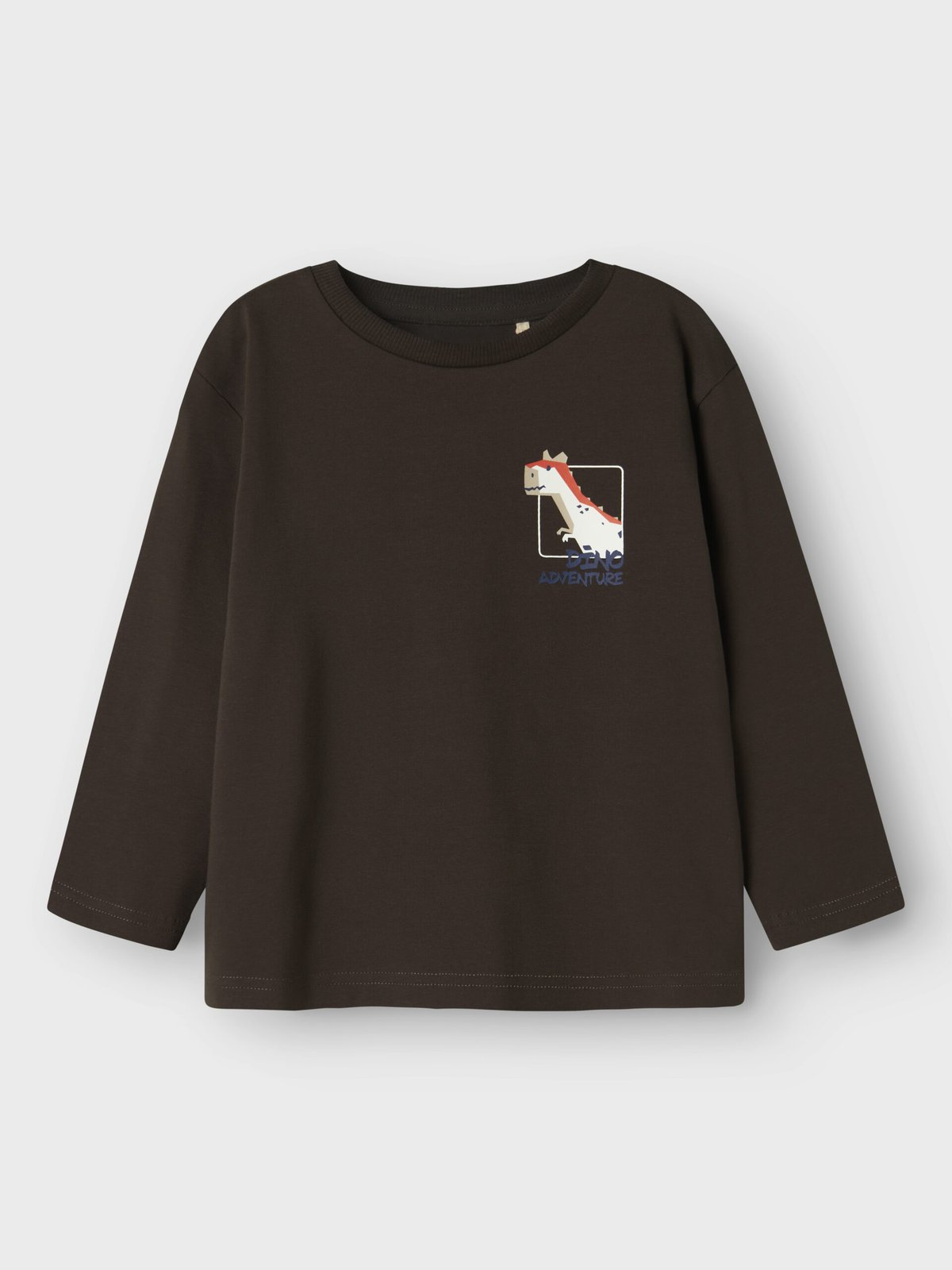 NAME-IT_FallWinter2025_4834997_13246593_2 Name it Παιδική Μπλούζα Μακρυμάνικη για Αγόρι Καφέ 13246593-Delicioso - Image 1