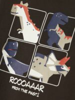 Name it Παιδική Μπλούζα Μακρυμάνικη για Αγόρι Καφέ 13246593-Delicioso - Image 3