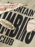 Name it Παιδικό Φούτερ για Αγόρι Μπεζ 13247886-Island-Fossil - Image 3