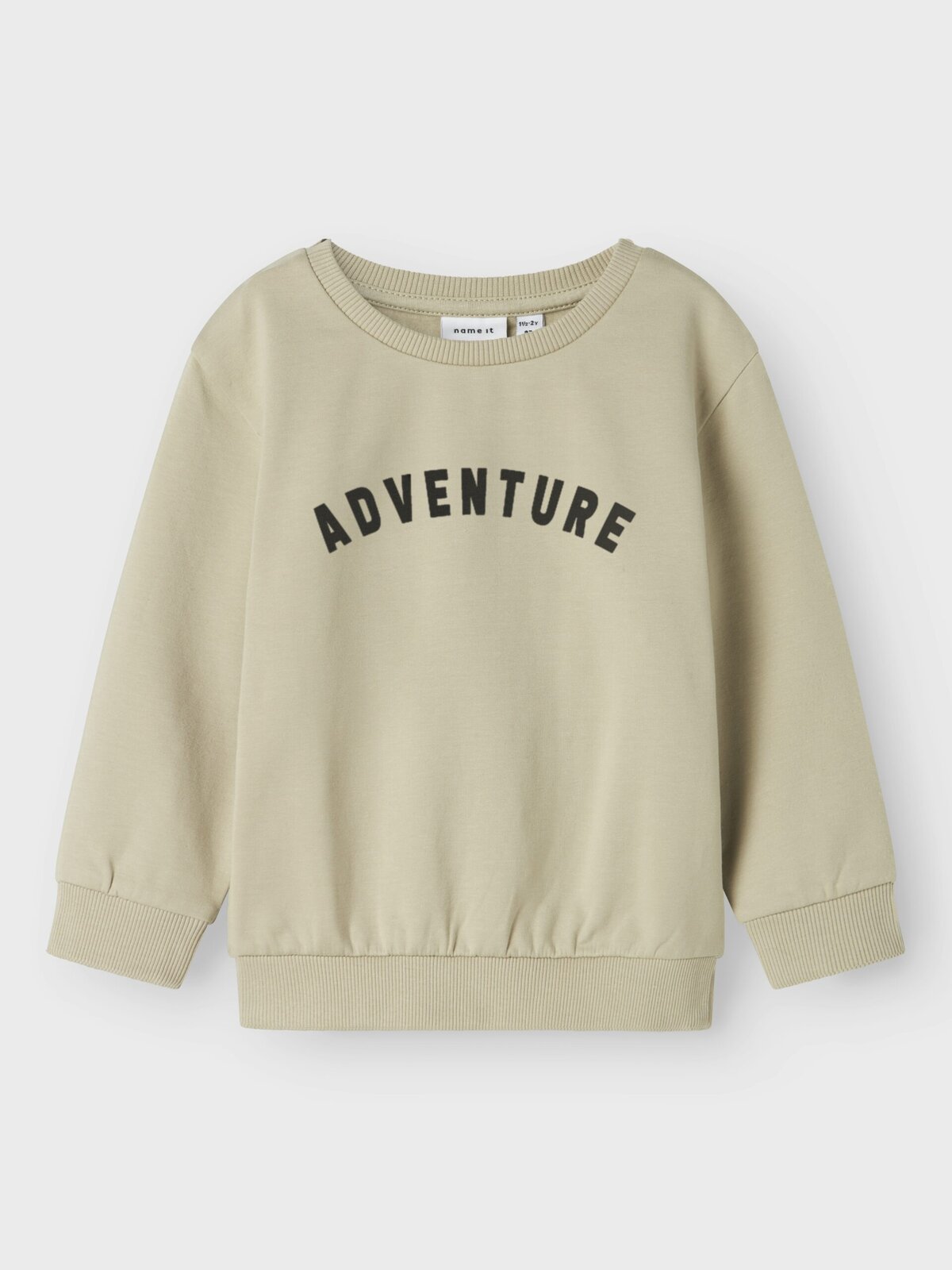 NAME-IT_FallWinter2025_4844115_13247886_4 Name it Παιδικό Φούτερ για Αγόρι Μπεζ 13247886-Island-Fossil - Image 1