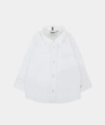BOSS Παιδικό Πουκάμισο Μακρυμάνικο για Αγόρι Λευκό 25-J52681-10P