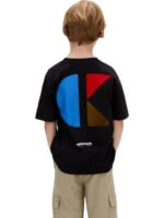 Calvin Klein Παιδική Μπλούζα Κοντομάνικη για Αγόρι Μαύρο IB0IB02543-BEH - Image 2