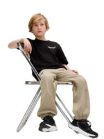 Calvin Klein Παιδική Μπλούζα Κοντομάνικη για Αγόρι Μαύρο IB0IB02543-BEH - Image 3