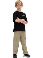 Calvin Klein Παιδική Μπλούζα Κοντομάνικη για Αγόρι Μαύρο IB0IB02543-BEH - Image 5