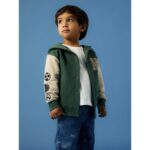 Name it Παιδική Ζακέτα για Αγόρι Πράσινο 13246686-Garden-Topiary - Image 3