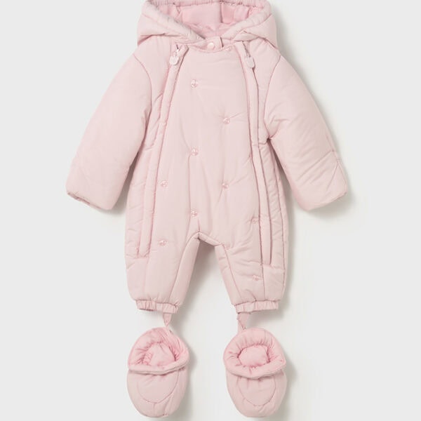 Mayoral Βρεφική Φόρμα Εξόδου για Κορίτσι Ροζ 15-02603-027