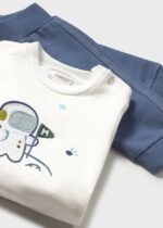 Mayoral Βρεφικό Φορμάκι για Αγόρι Μπλε 15-02640-088 - Image 4