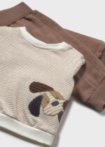 Mayoral Βρεφικό Φορμάκι για Αγόρι Καφέ 15-02640-089 - Image 4