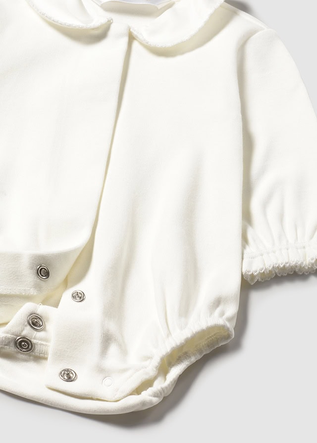 15-02722-084-L-6 Mayoral Βρεφικό Κορμάκι για Κορίτσι Εκρού 15-02722-084 - Image 3