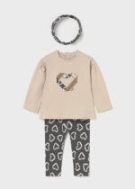 Mayoral Παιδικό Σετ για Κορίτσι Γκρι 15-02744-010