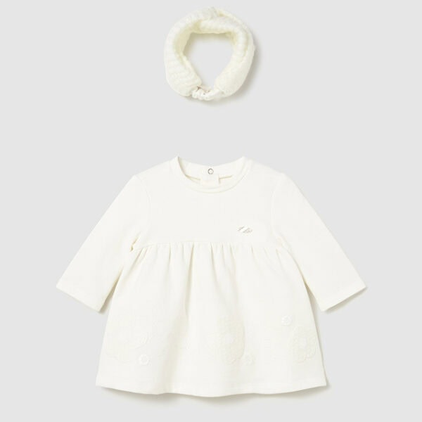 Mayoral Βρεφικό Φόρεμα για Κορίτσι Εκρού 15-02803-062