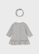 Mayoral Βρεφικό Φόρεμα για Κορίτσι Γκρι 15-02809-014 - Image 3