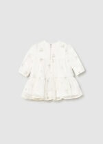 Mayoral Βρεφικό Φόρεμα για Κορίτσι Εκρού 15-02817-039 - Image 4