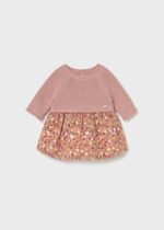 Mayoral Βρεφικό Φόρεμα για Κορίτσι Ροζ 15-02821-044