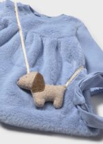 Mayoral Βρεφικό Φόρεμα για Κορίτσι Μπλε 15-02823-055 – Bild 2