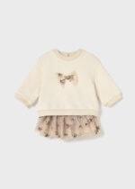 Mayoral Βρεφικό Σετ για Κορίτσι Μπεζ 15-02834-058