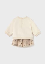 Mayoral Βρεφικό Σετ για Κορίτσι Μπεζ 15-02834-058 - Image 2