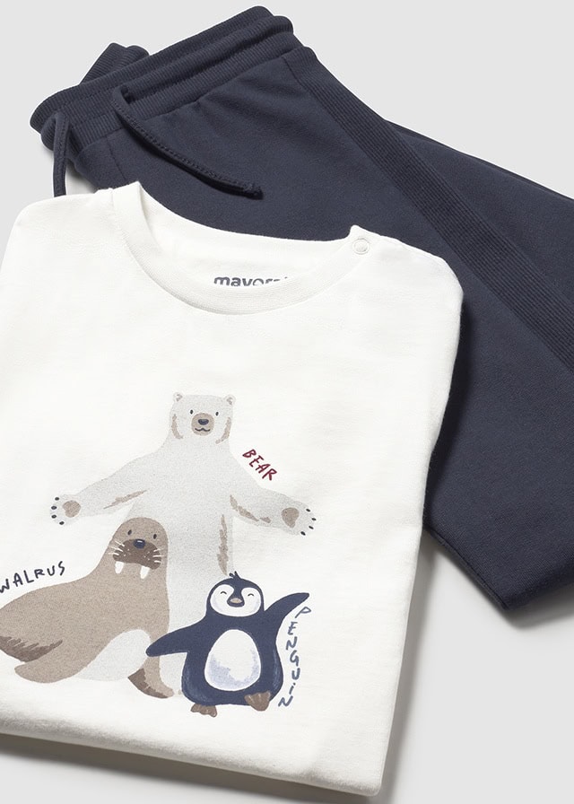 15-02840-072-L-7 Mayoral Παιδικό Σετ για Αγόρι Μπλε 15-02840-072 - Image 4