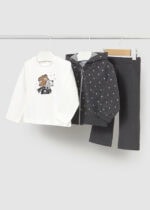 Mayoral Παιδική Φόρμα για Κορίτσι Γκρι 15-02842-046