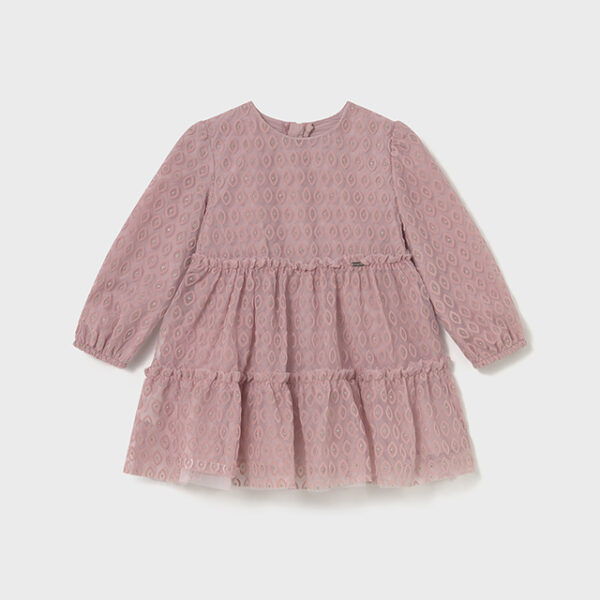 Mayoral Παιδικό Φόρεμα για Κορίτσι Μπεζ 15-02907-078