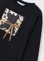 Mayoral Παιδική Μπλούζα Μακρυμάνικη για Κορίτσι Μαύρο 15-04010-072 - Image 6