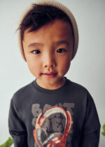 Mayoral Παιδική Μπλούζα Μακρυμάνικη για Αγόρι Γκρι 15-04080-093 - Image 4