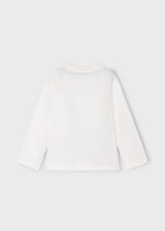 Mayoral Παιδική Μπλούζα Μακρυμάνικη για Αγόρι Μπεζ 15-04086-026 - Image 3