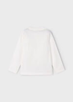 Mayoral Παιδική Μπλούζα Μακρυμάνικη για Αγόρι Μπεζ 15-04089-040 - Image 3