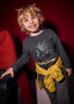 Mayoral Παιδική Μπλούζα Μακρυμάνικη για Αγόρι Μαύρο 15-04090-046