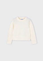 Mayoral Παιδικό Πουλόβερ για Κορίτσι Εκρού 15-04307-070
