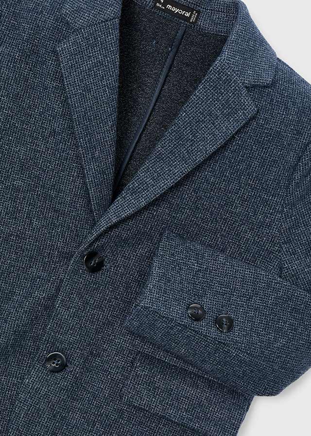 15-04411-054-L-6 Mayoral Παιδικό Σακάκι για Αγόρι Μπλε 15-04411-054 - Image 2