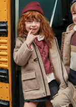 Mayoral Παιδικό Παλτό για Αγόρι Μπεζ 15-04423-021