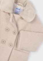 Mayoral Παιδικό Παλτό για Κορίτσι Μπεζ 15-04438-043 - Image 2