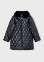 Mayoral Παιδικό Μπουφάν για Κορίτσι Μαύρο 15-04445-065 - Image 4