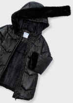 Mayoral Παιδικό Μπουφάν για Κορίτσι Μαύρο 15-04448-061 - Image 2