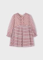 Mayoral Παιδικό Φόρεμα για Κορίτσι Ροζ 15-04917-045