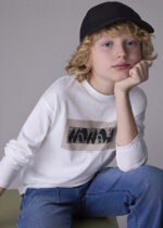 Mayoral Παιδική Μπλούζα Μακρυμάνικη για Αγόρι Μπεζ 15-07013-049