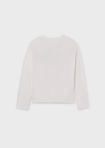 Mayoral Παιδική Μπλούζα Μακρυμάνικη για Αγόρι Μπεζ 15-07013-049 - Image 5