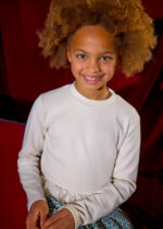 Mayoral Παιδική Μπλούζα Μακρυμάνικη για Κορίτσι Καφέ 15-07030-031