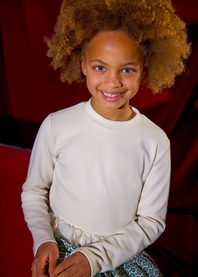 15-07030-031-L-1 Mayoral Παιδική Μπλούζα Μακρυμάνικη για Κορίτσι Καφέ 15-07030-031 - Image 1