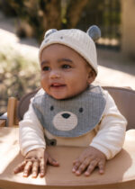 Mayoral Βρεφική Σαλιάρα για Κορίτσι Γκρι 15-09951-046